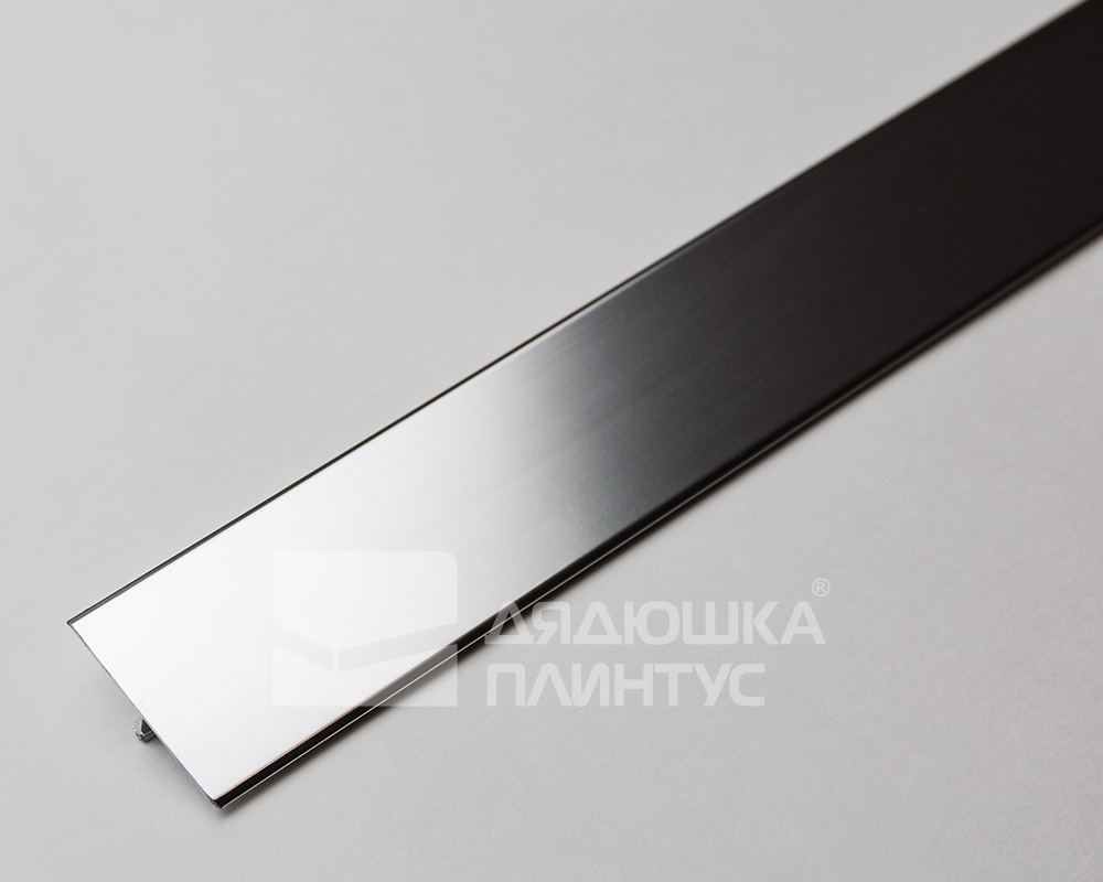 Профиль Т-образный ПТ-40 серебро/глянец