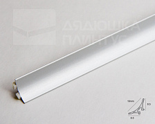 Профиль угловой Genesis EWA 150.81 15 х 15 х 2500 мм матовое серебро