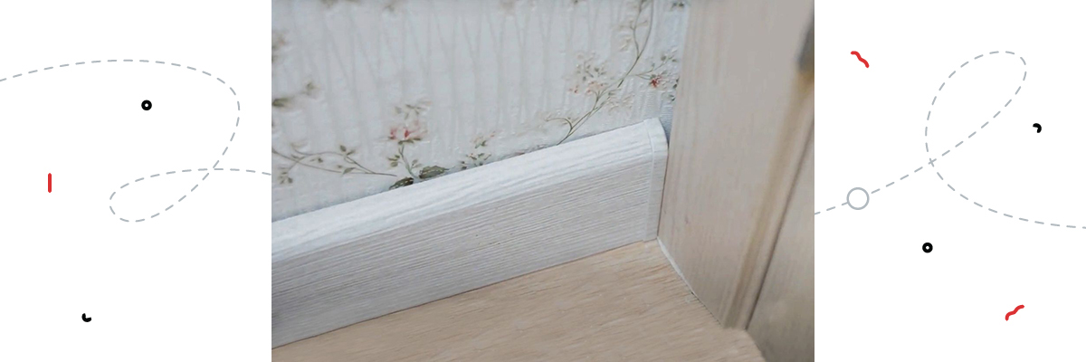 fon 02 Как подвести плинтус к наличнику