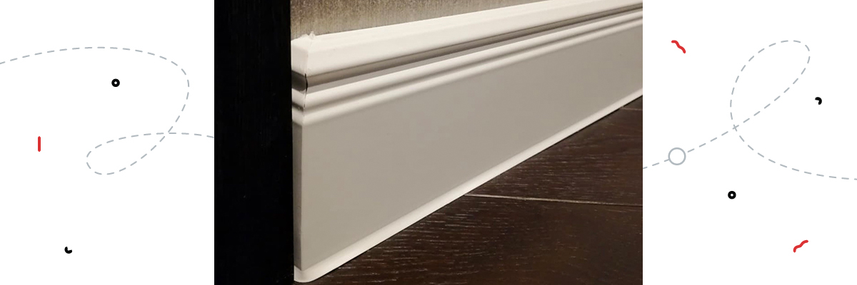 fon 04 Как подвести плинтус к наличнику