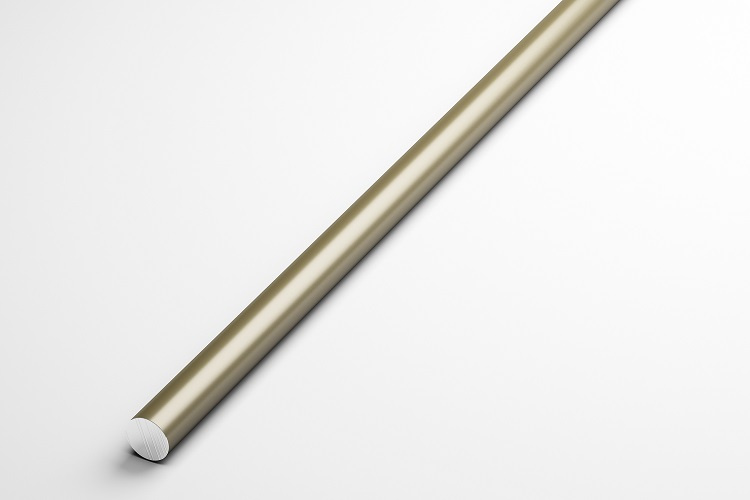 Штанга круглая 12 мм ШКр 12.2000.504л Бронза. Цена за 5 штук.