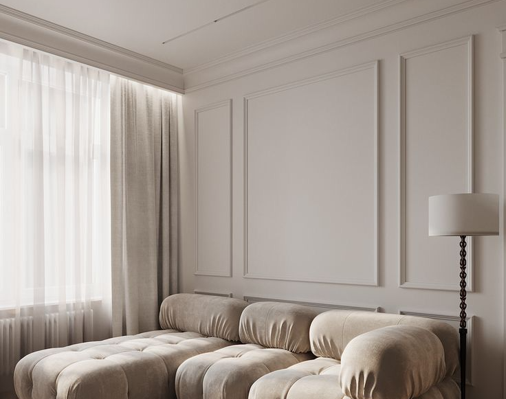 Молдинг из полистирола высокой плотности HI WOOD D20V1 20мм х 20мм х 2,0м.