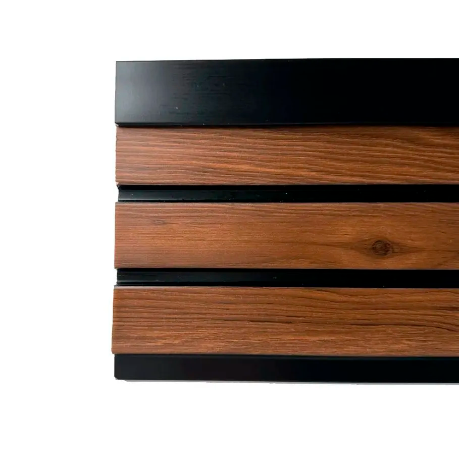 Профиль завершающий для панелей 3D RAIL 2700*25*11 мм Черный