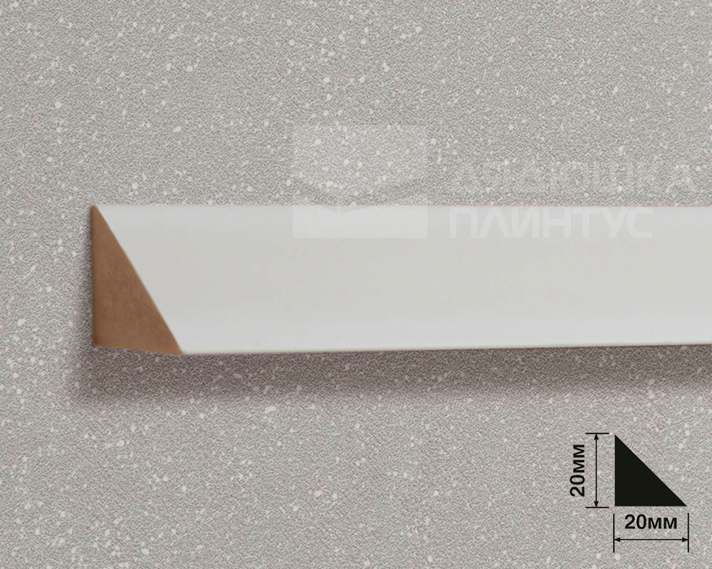 Молдинг ДЮРОПОЛИМЕР HI WOOD TR20 20мм х 20мм х 2,0м.