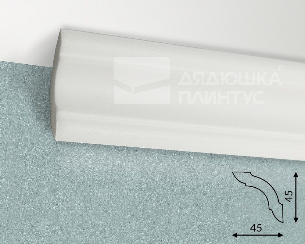Карниз потолочный NMC LX-48 (130) 45*45мм 2м