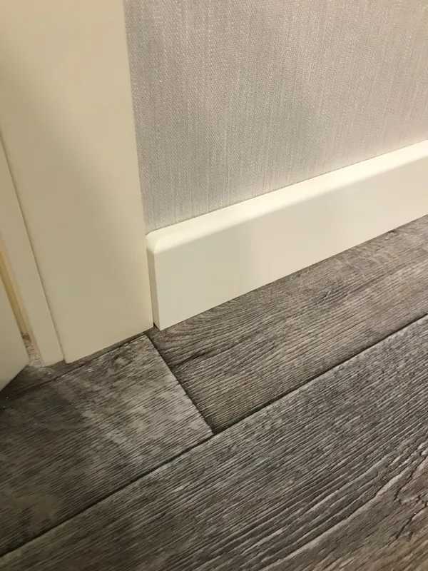 Плинтус МДФ Лука Пл 80МДФ.2700. 24116 Белый