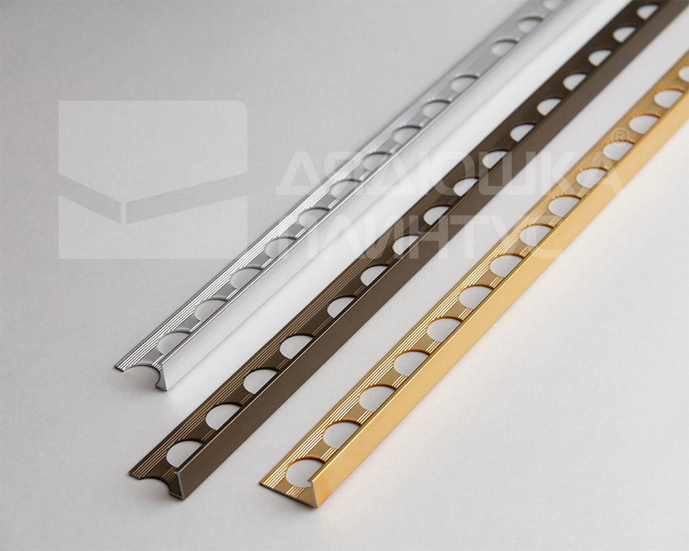 Профиль окантовочный ПК 01-12.2700.204л Бронза