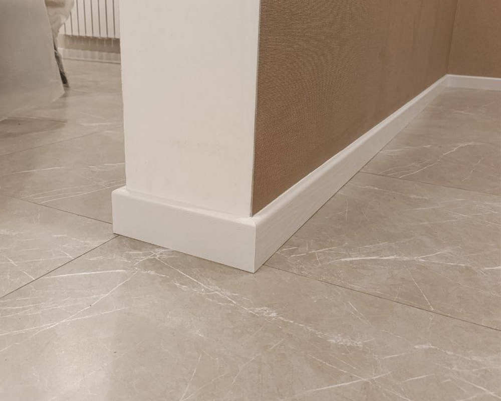 Плинтус МДФ Smartprofile Paint 100A Белый