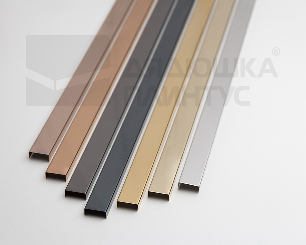 Профиль П-образный Волшебная палочка MSPP 04-8.2700 Серебро блестящее