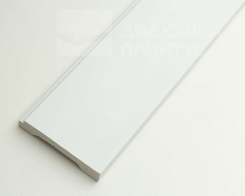 Плинтус из полистирола высокой плотности Волшебная палочка MSPOL 116 70*12*2000 Белый под покраску