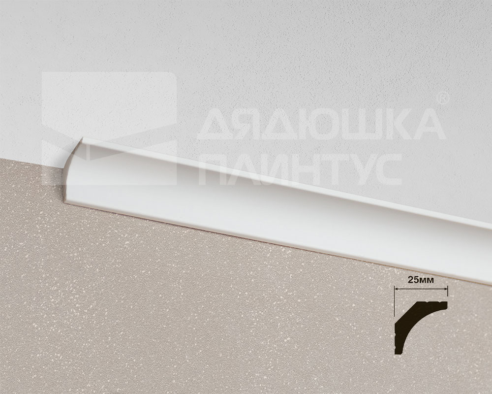 Карниз ДЮРОПОЛИМЕР HI WOOD A35 25мм х 25мм х 2,0м.