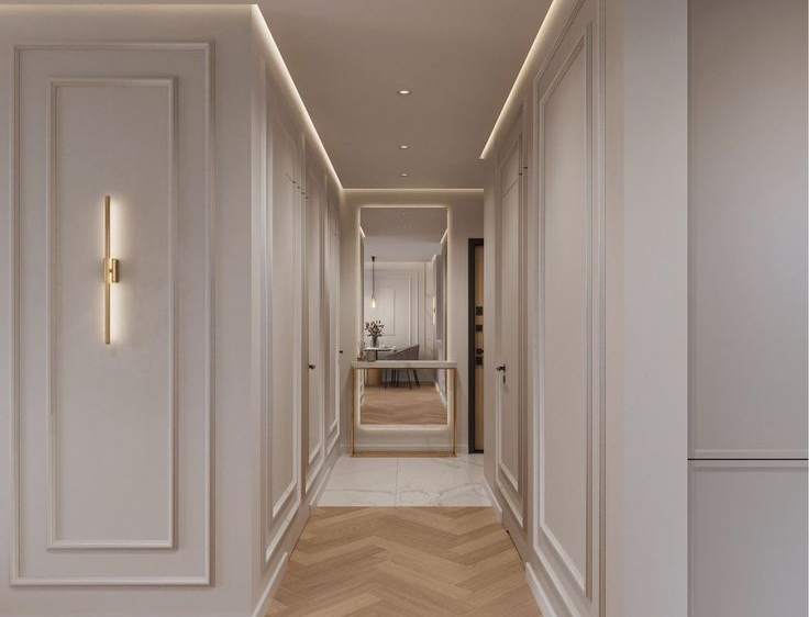 Молдинг ДЮРОПОЛИМЕР NMC Wallstyl WL1 Белый
