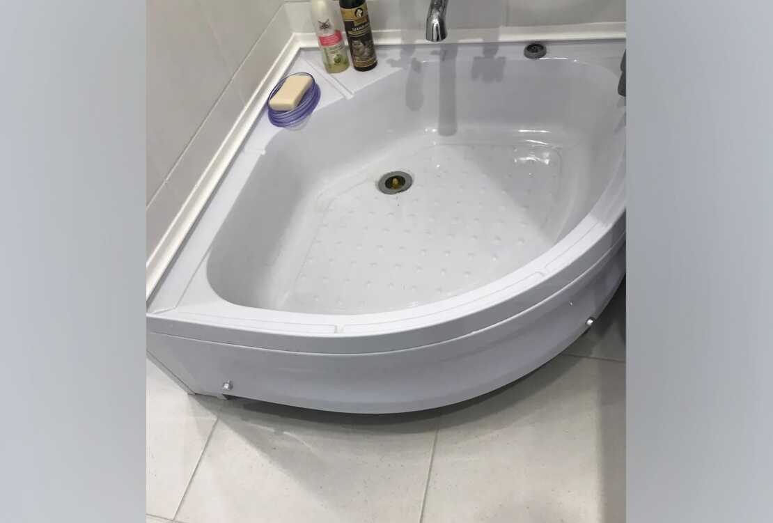 Бордюр для ванны акриловый Волшебная палочка ГЛ12 750*12*12 мм левый