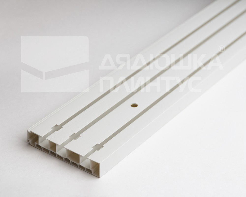 Карниз Шина комплект 3-х ряд ПВХ "Волшебная палочка" 3,6м