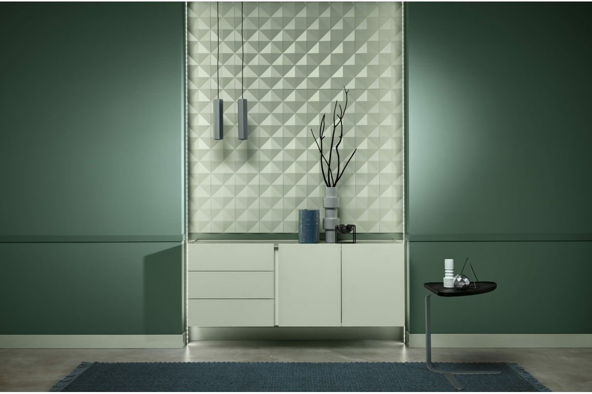 Плинтус ДЮРОПОЛИМЕР NMC Wallstyl FD8 Белый