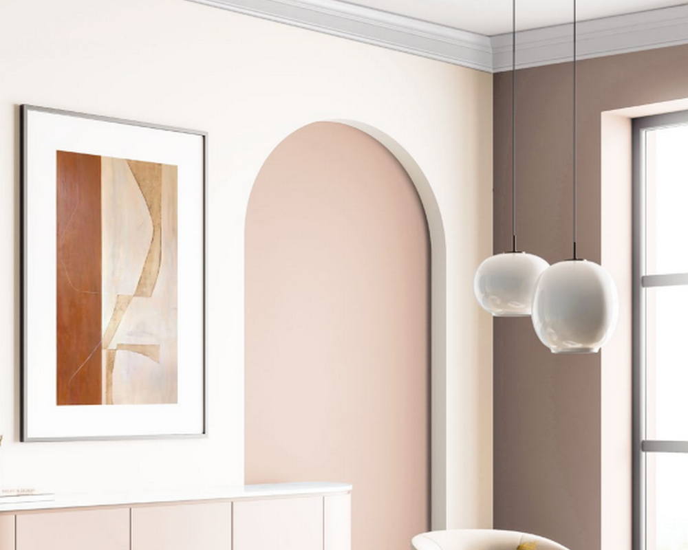 Карниз потолочный NMC WT2 75*90*2000 Белый под покраску