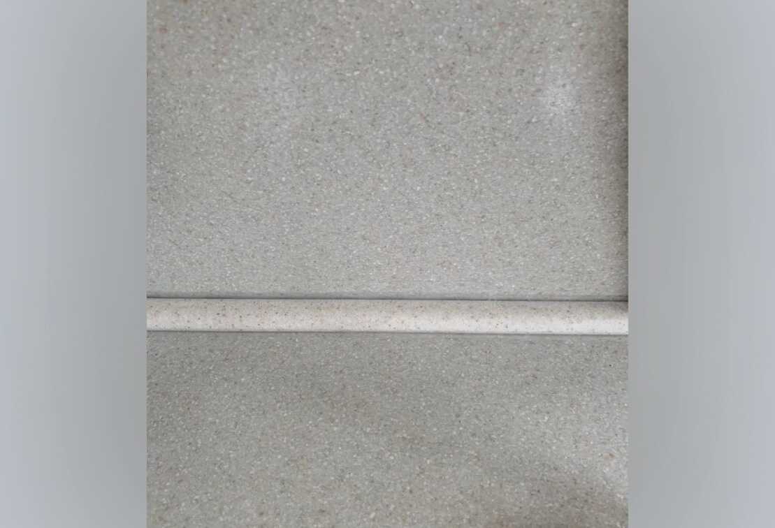 Бордюр для ванны акриловый Волшебная палочка ПШ1224 750*24*12 Бежевый правый