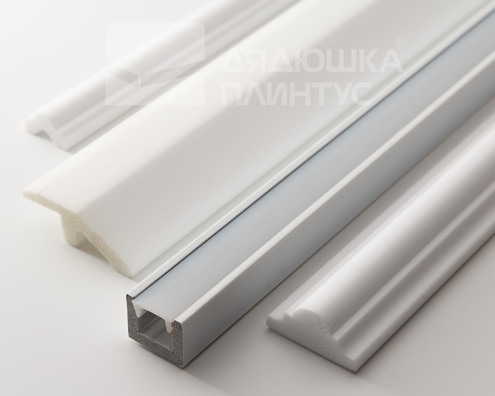 Молдинг NMC W1 55*20*2000 Белый под покраску