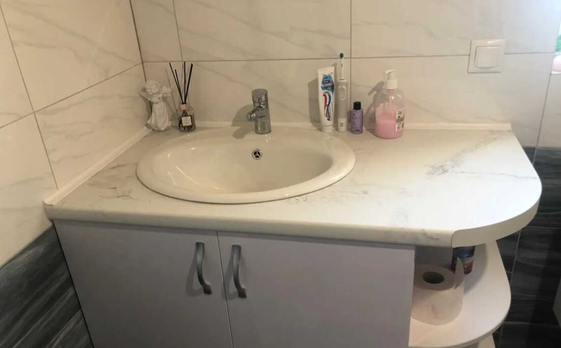 Бордюр для ванны акриловый Волшебная палочка ГЛ12 750*12*12 мм левый