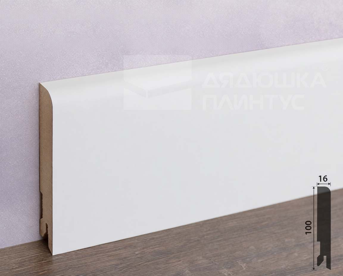 Плинтус МДФ Лука Пл 100-1МДФ.2400.Point line 24016