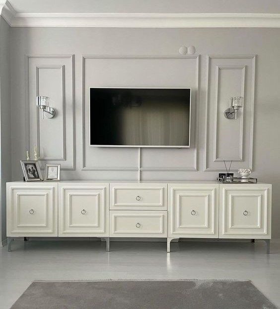 Карниз потолочный NMC WT9 49*42*2000 Белый под покраску