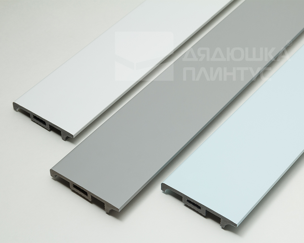 Плинтус ВОЛШЕБНАЯ ПАЛОЧКА САМОЦВЕТЫ 81мм 2,0м. NCS 1002-Y50R. Цвет 403