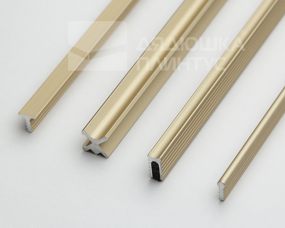 Теневой профиль Decaro Engineering D00X.A Латунь 3,0 м
