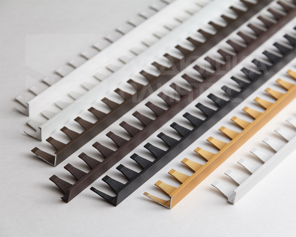 Профиль окантовочный ПК 01-12.042лп Шампань полированая