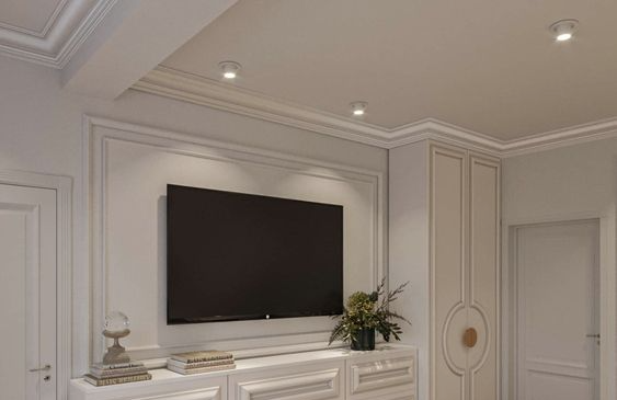 Карниз потолочный NMC WT10 80*80*2000 Белый под покраску