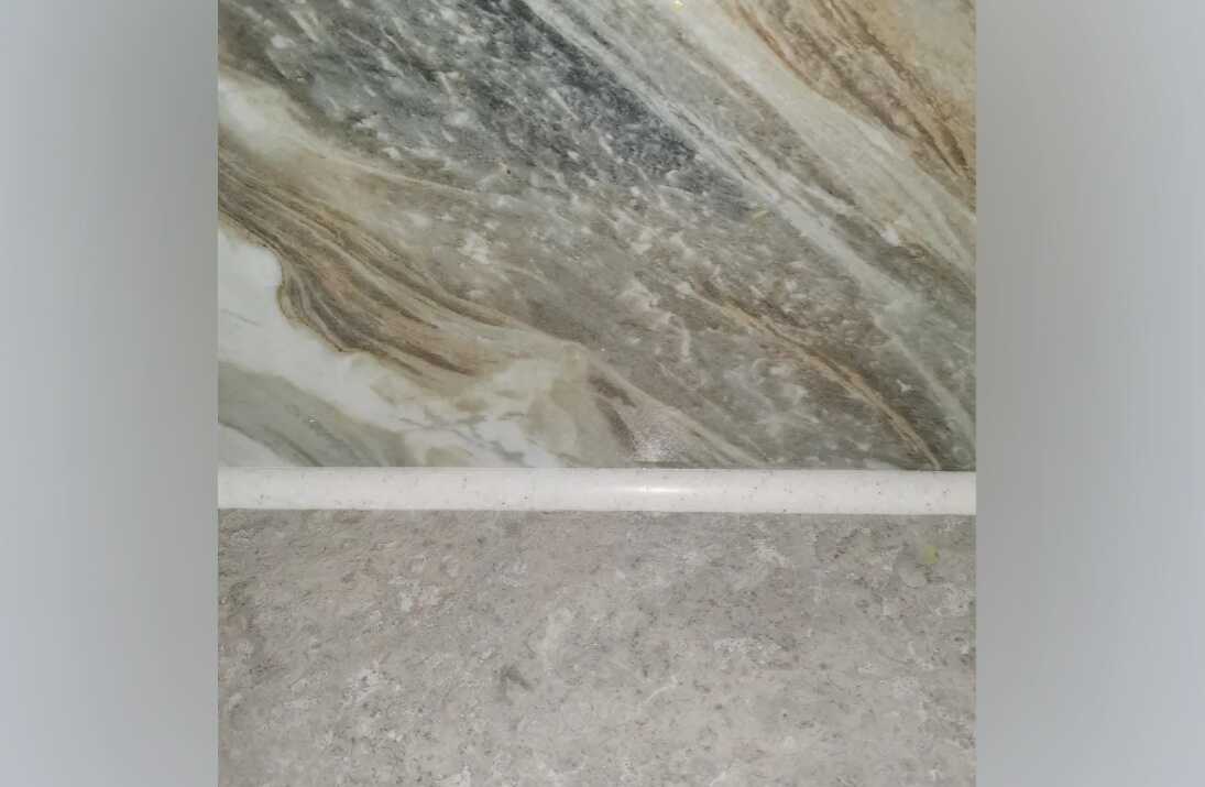 Бордюр для ванны акриловый Волшебная палочка ПШ1224 750*24*12 Бежевый правый