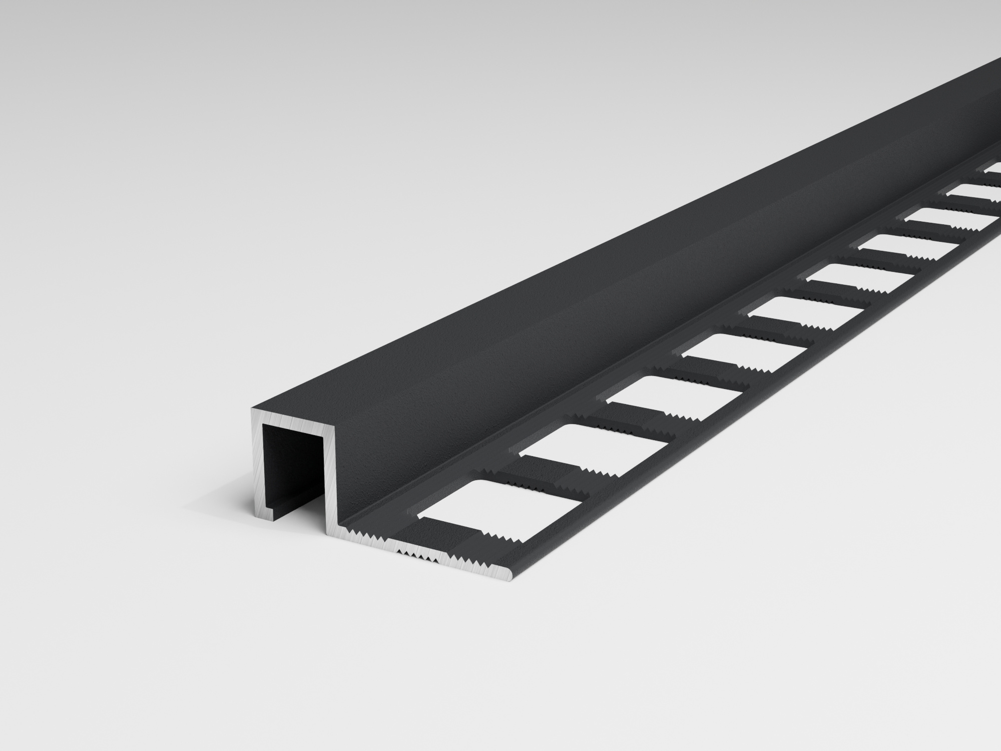 Профиль окантовочный ПК 11-10.2700.222 Темно-серый