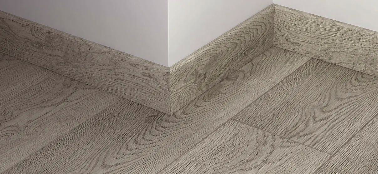 Плинтус МДФ Лука Пл 80МДФ.2400.Point line 24013 Дуб серый