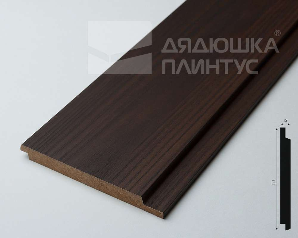 Панель МДФ ACUPAN 61.08.122503.94 плоская 12х122х2760 мм Эльм коричневый