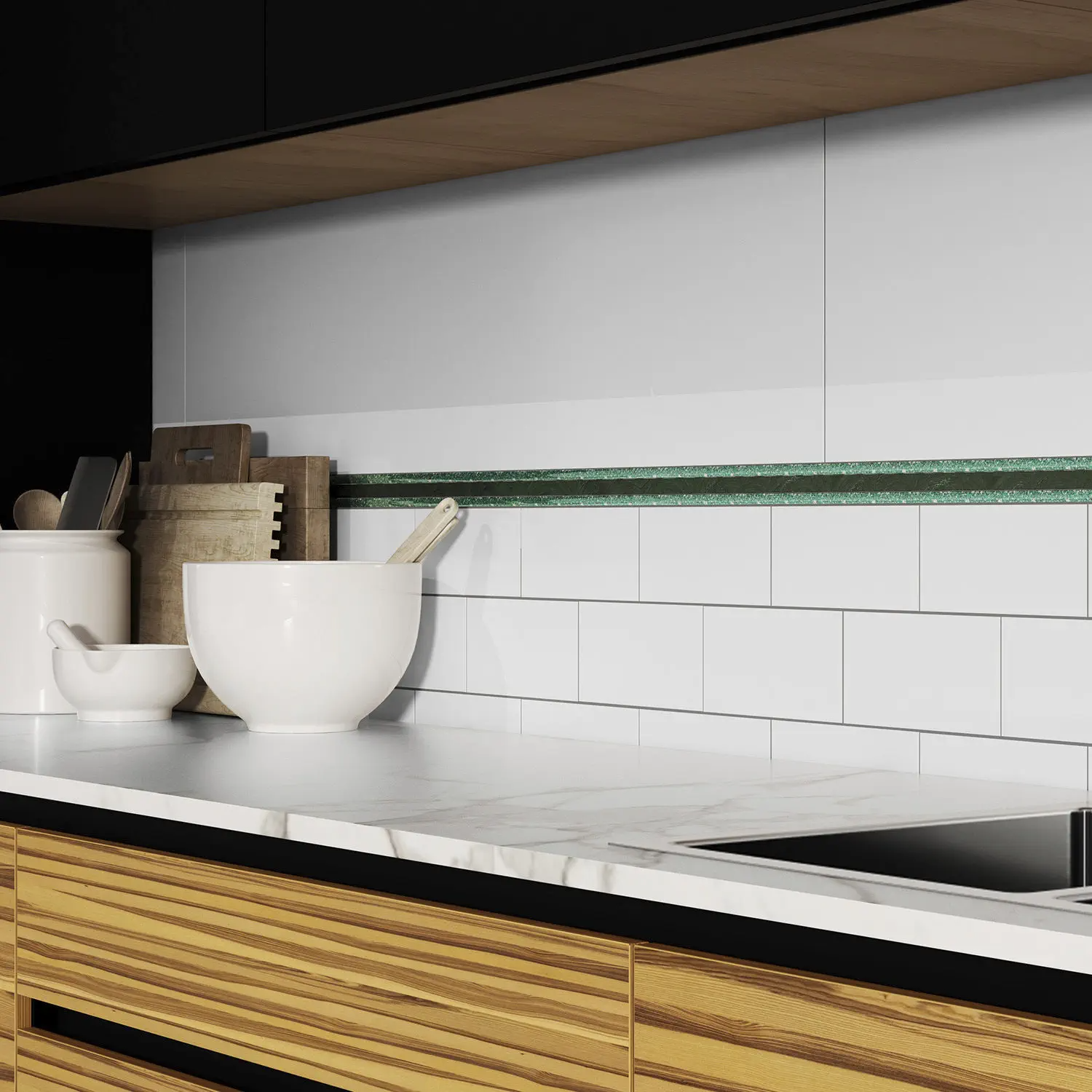 Профиль алюминиевый L-образный Alumacer 12мм 2,5м Тёмно-синий браш