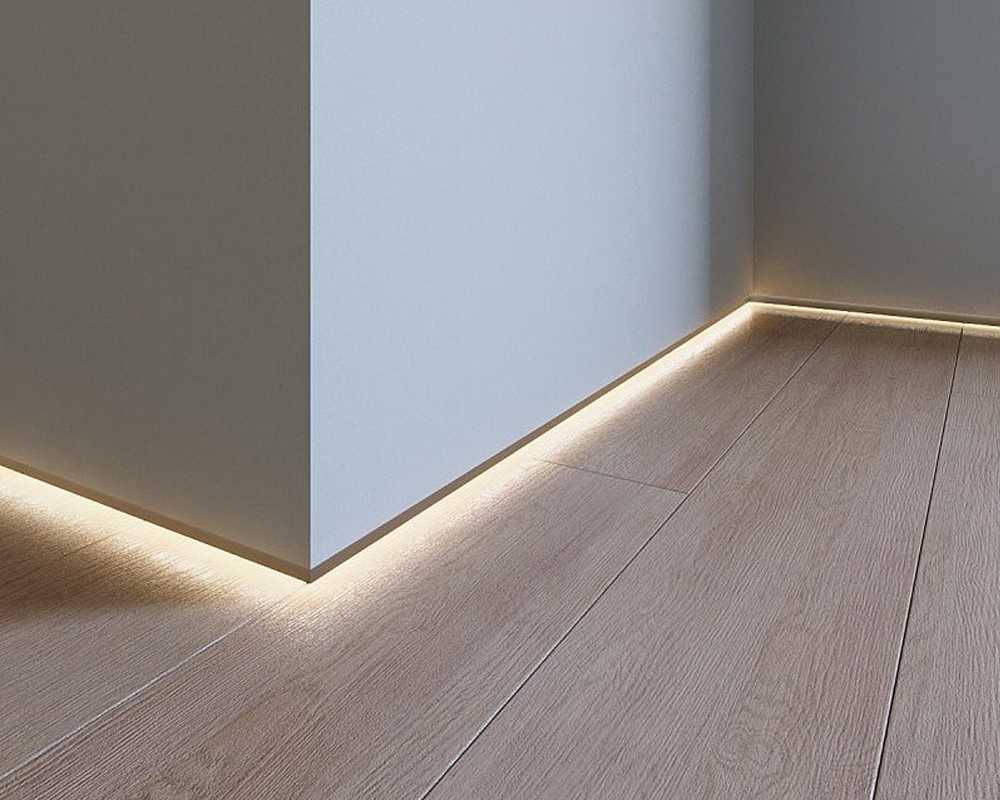 Алюминиевый теневой профиль Волшебная палочка Черный