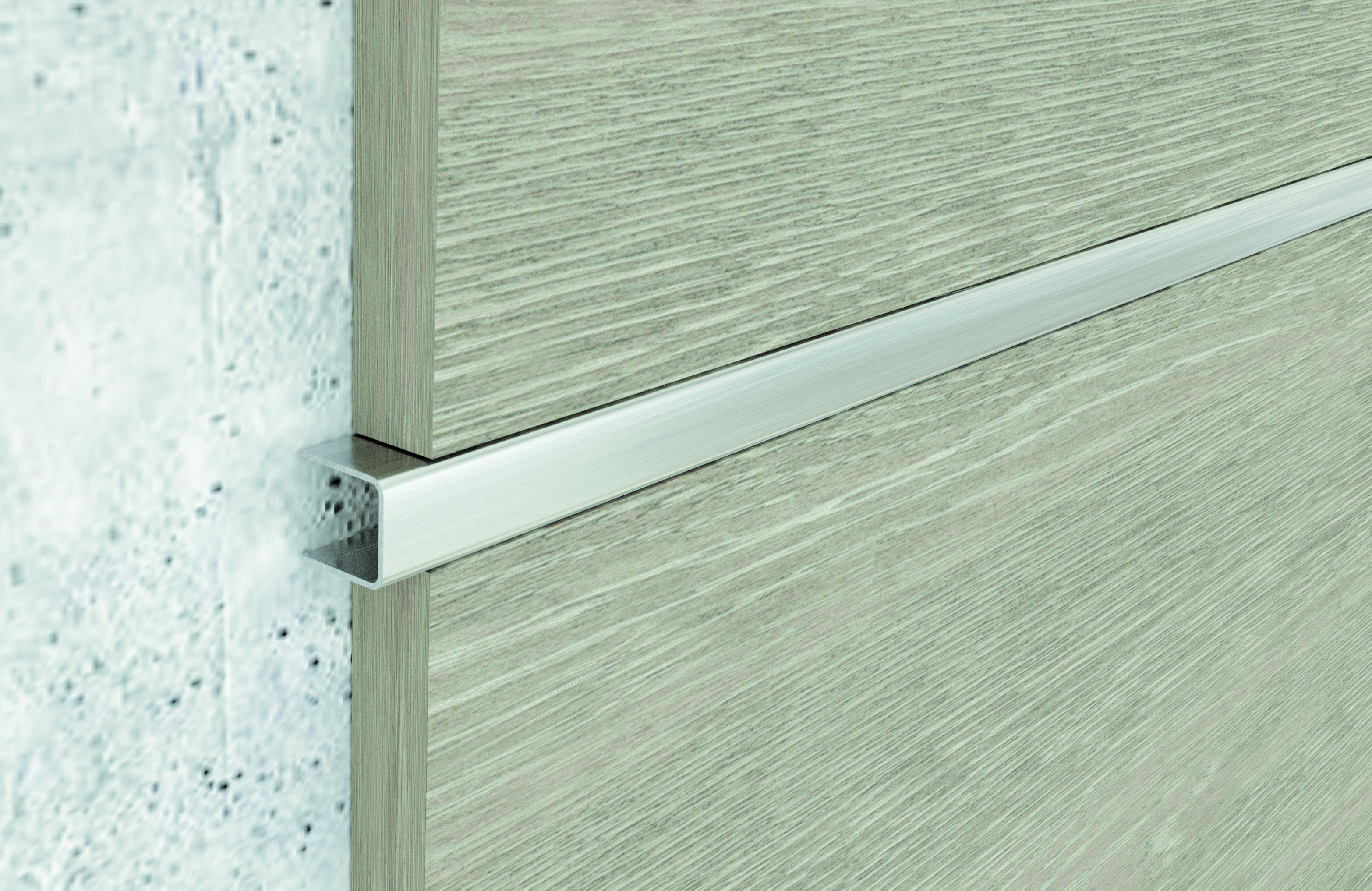 Разделительный профиль 10*10мм 2,7м нержавеющая сталь MSPP 01-10NS.2700.001