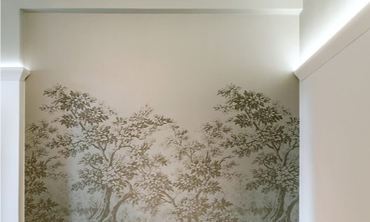 Карниз потолочный NMC WT6 40*40*2000 Белый под покраску
