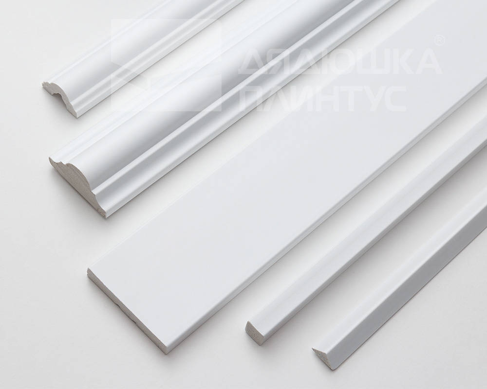 Молдинг Волшебная палочка MSST 105 25*12,5*2000 мм Белый под покраску