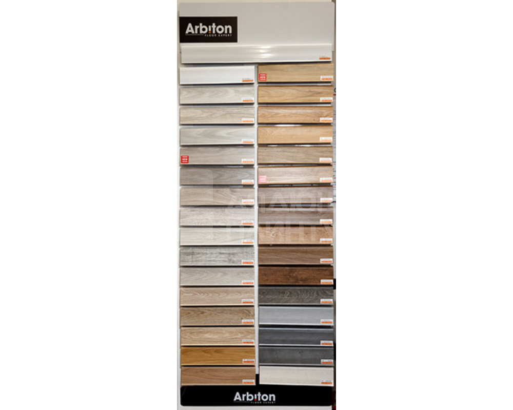 Плинтус ПВХ со съемной панелью Arbiton INDO 014 Венге Африка