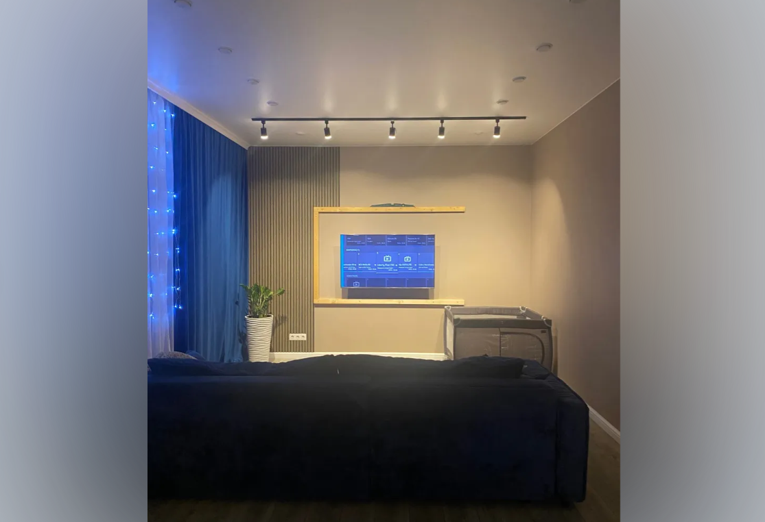 Панель вспененный полистирол ГРЕЙС 3D RAIL 120*2700 мм.  Береза