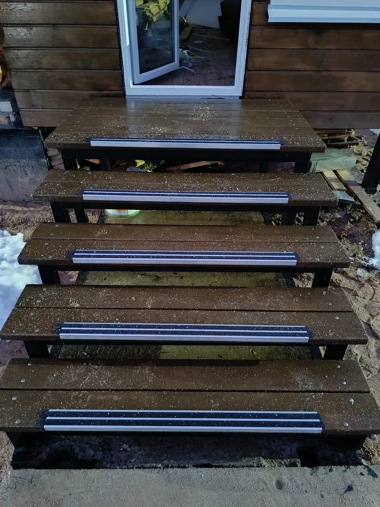 Порог угловой ПУ 07.900.001ч Алюминий