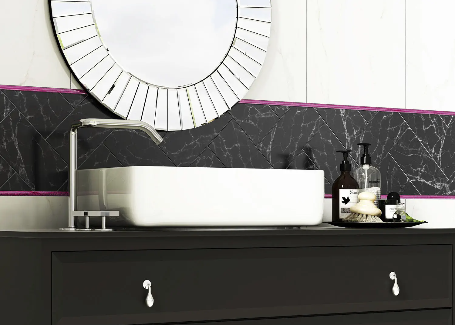 Профиль алюминиевый П-образный Alumacer 8*10мм 2,4м Красный