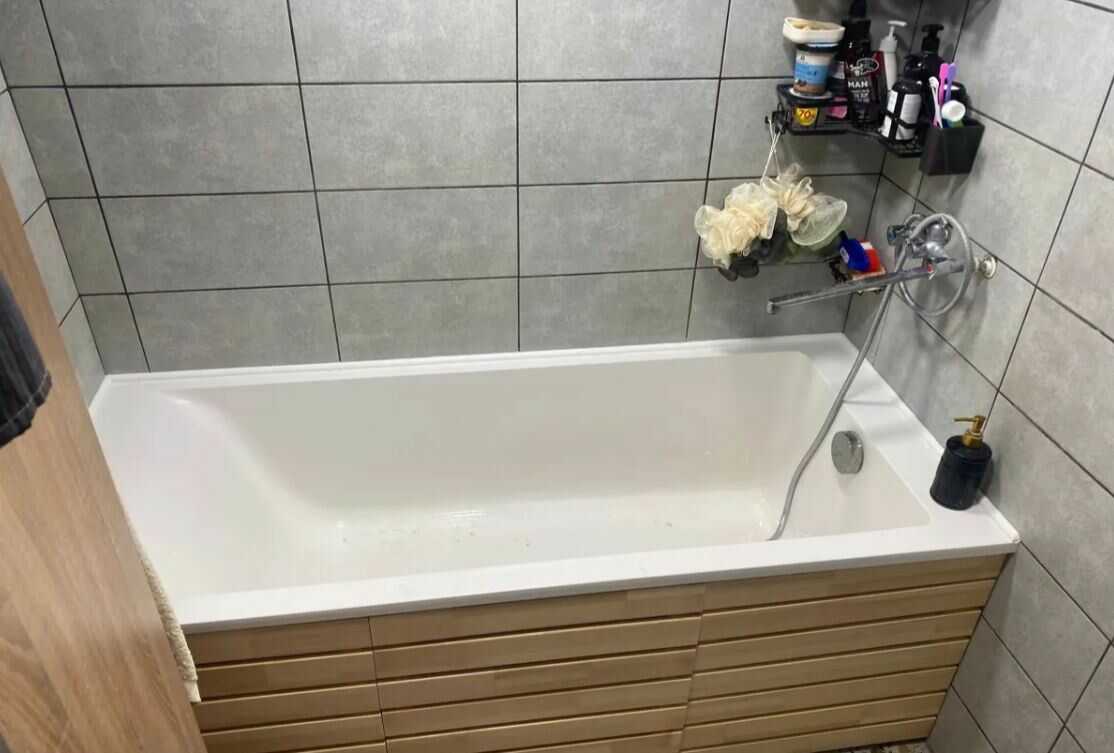 Бордюр для ванны акриловый Волшебная палочка П12 750*12*12 мм левый