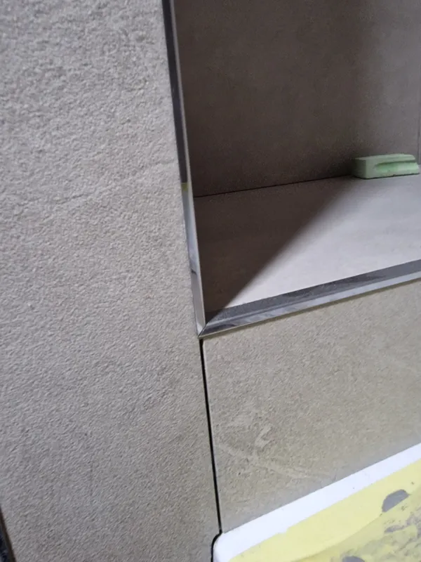 Профиль для кафеля внешний 12мм 2,7м нерж сталь MSK 12NS.2700.001