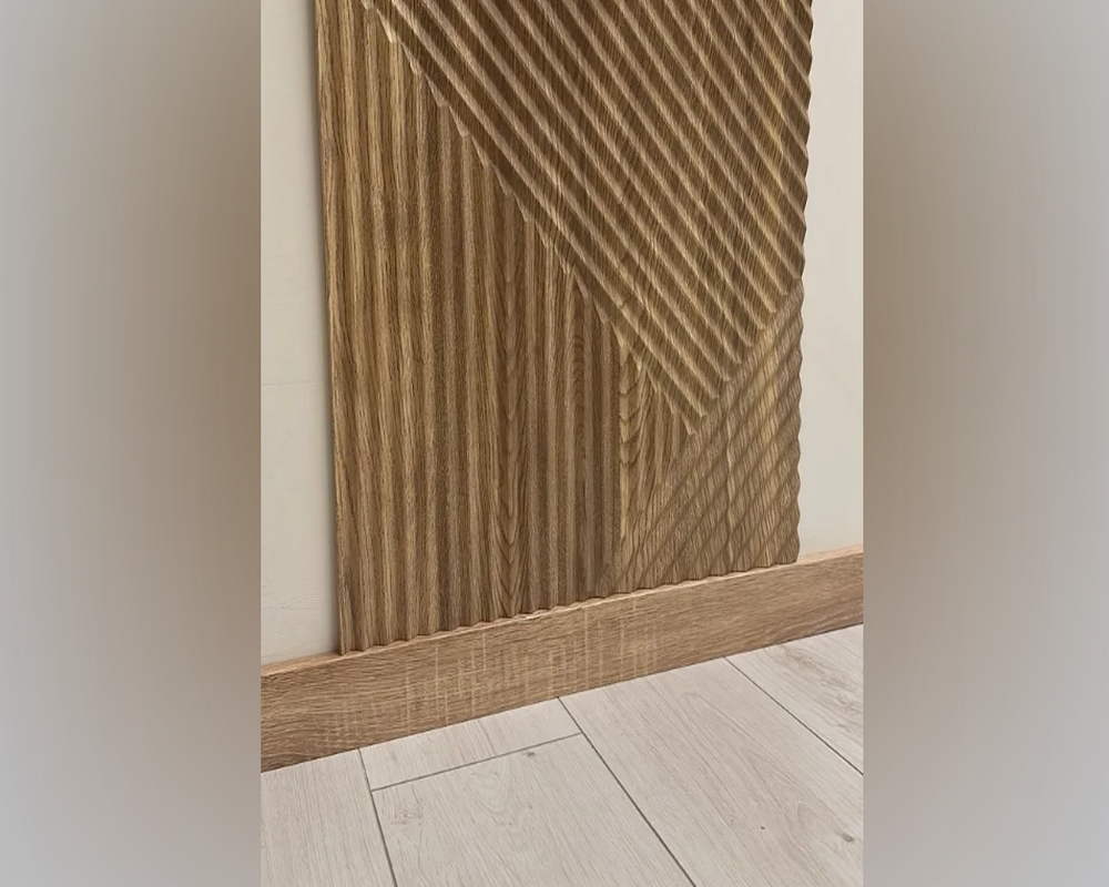 Плинтус напольный Salag Alpha 60*15*2200 мм AP6140 Дуб крюгер