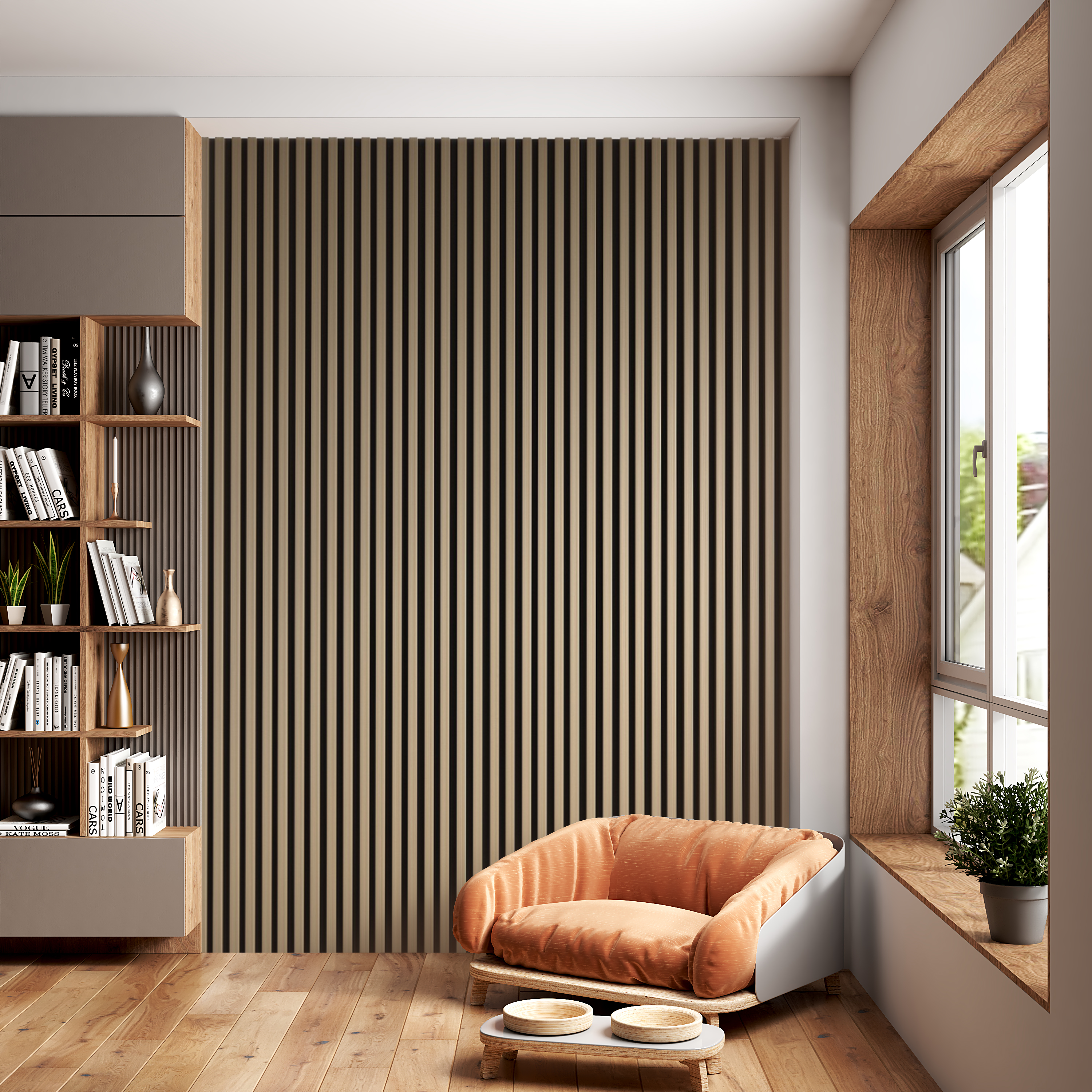 Панель LV124 BR416 HI WOOD 120,0мм х 12,0мм х 2,7м