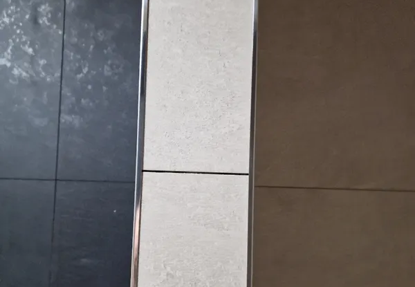 Профиль для кафеля внешний 12мм 2,7м нерж сталь MSK 12NS.2700.001