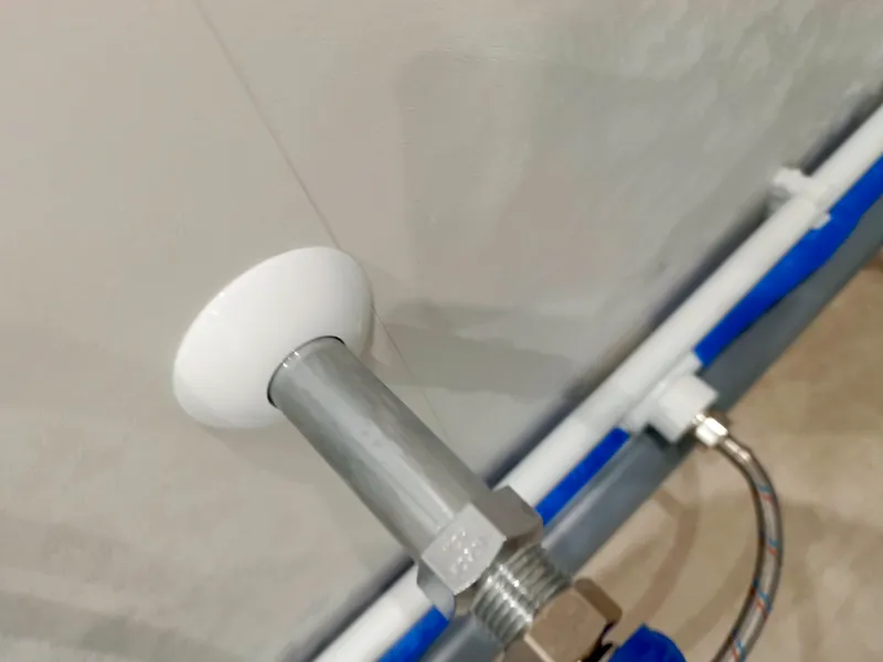 Обвод для труб универсальный ПВХ ИДЕАЛ Ф25-34 001 Белый