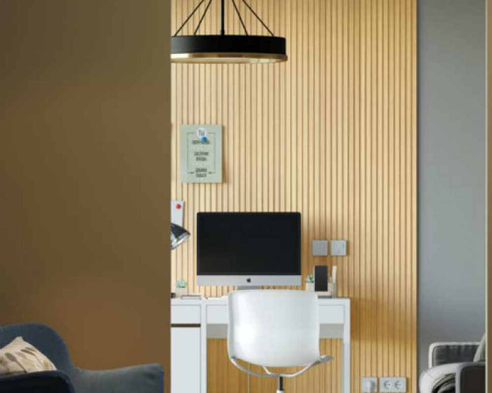 Панель МДФ ACUPAN 61.08.122502.93 рейки 12х122х2760 мм Дуб Слик