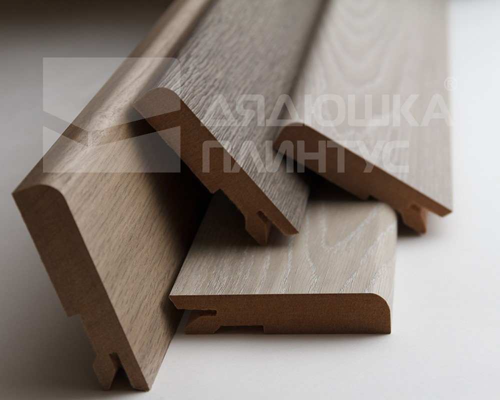 Плинтус МДФ Лука Пл 80МДФ.2400.Point line 24049 Дуб прованс